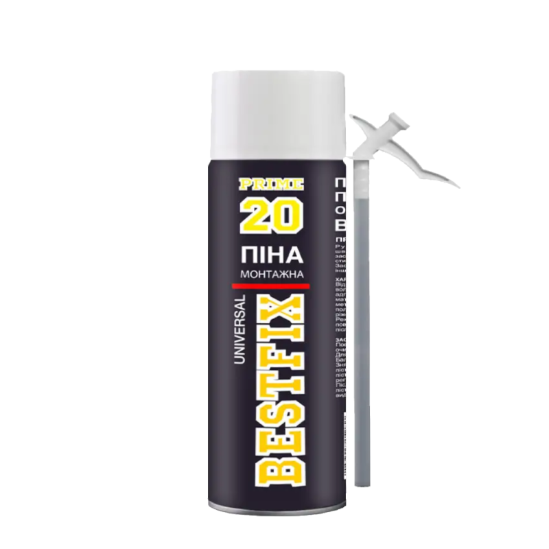 Пена ручная BESTFIX UNIVERSAL 300 мл. 20 л. (1/12)