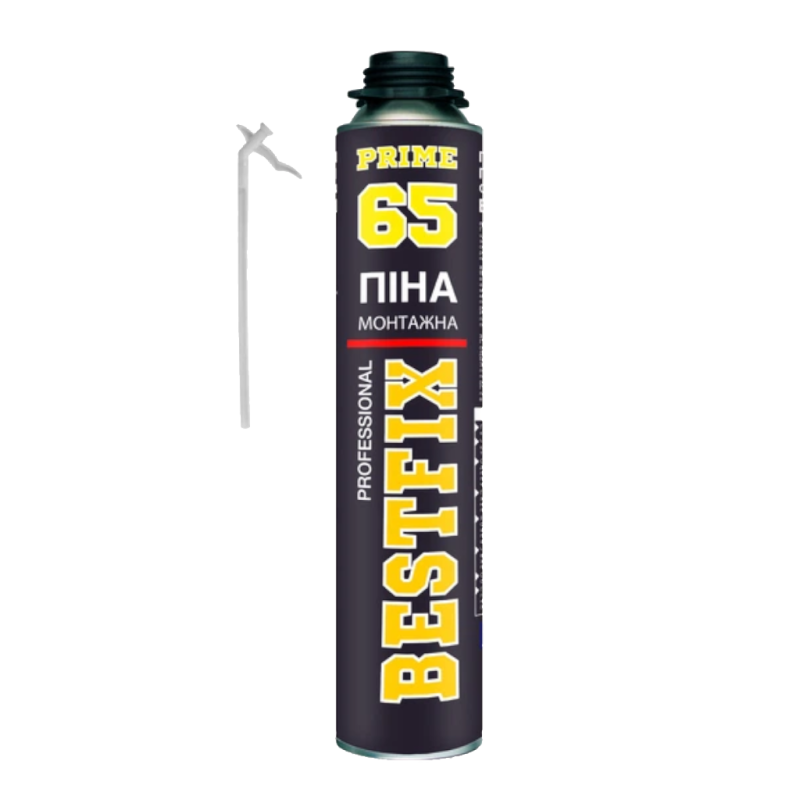 Пена проф. BESTFIX Professional 860 мл. 65 л. (1/12)