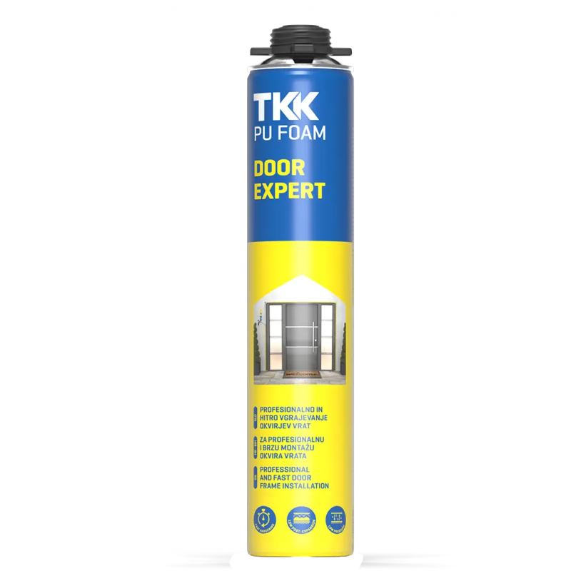 Пена проф. TKK Door Expert 60 сек. (для двух проемов) 750 мл (1/12)