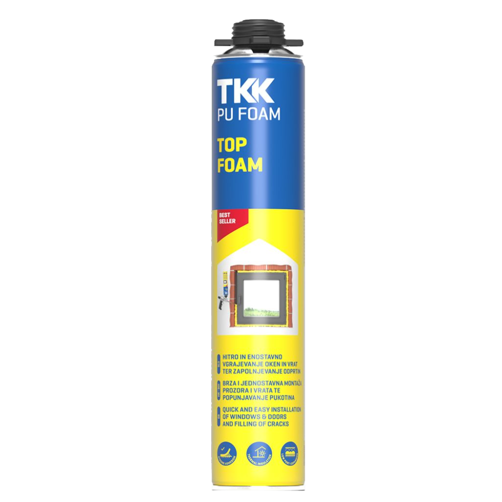 Пена ручная TKK PU FOAM TOP FOAM 250 мл, 25 л