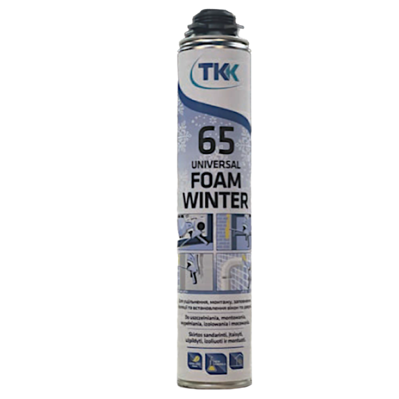 Пена проф. TKK Universal Foam 850 мл. 65 л. ЗИМА (1/12)