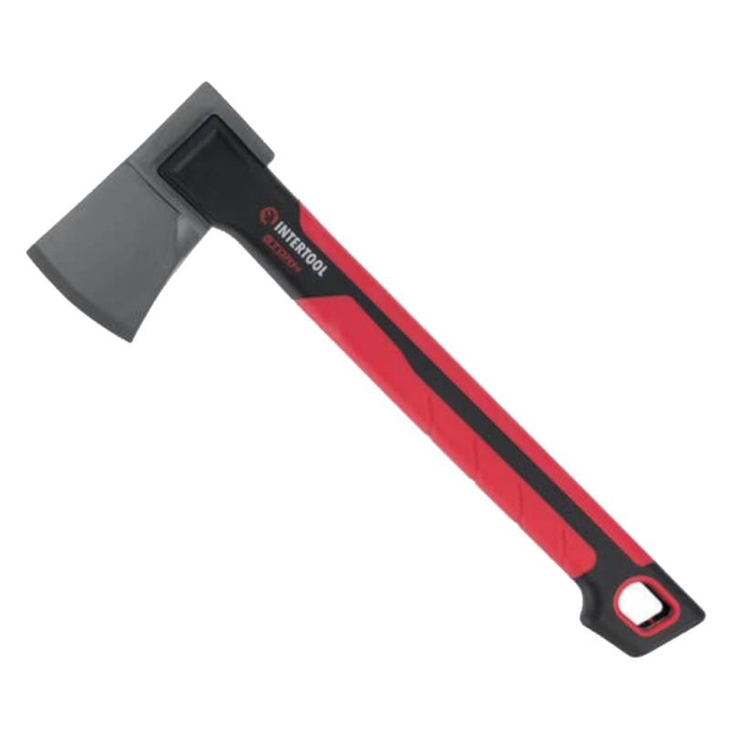 Топор Intertool STORM 630 г, ручка из фибергласа