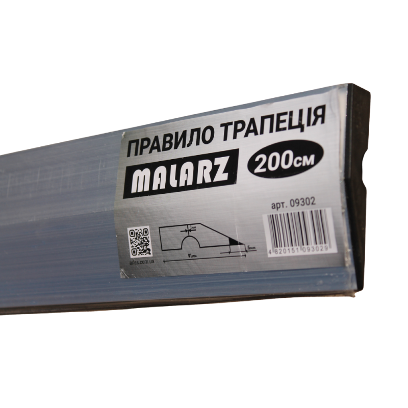 Правило трапеція 91 мм Malarz 2,0 м