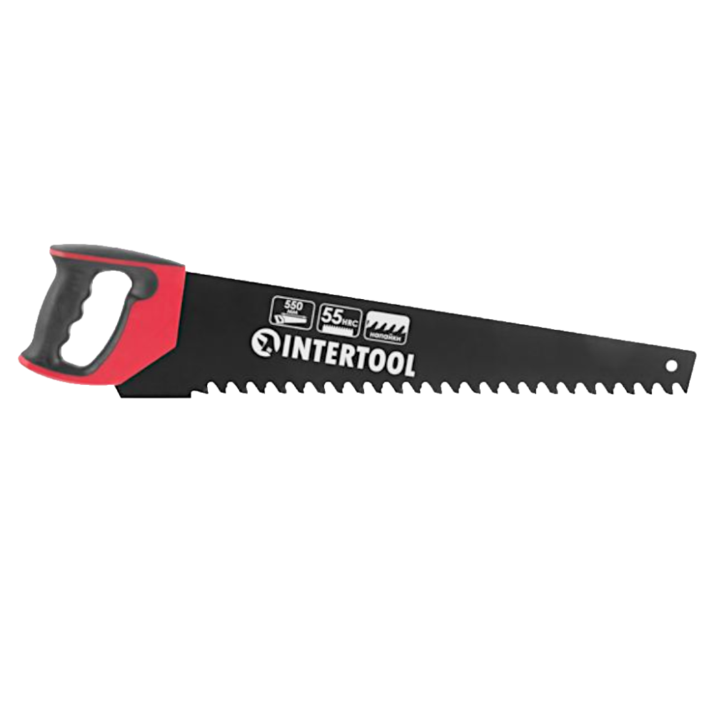 Ножовка по пенобетону Intertool 550 мм.