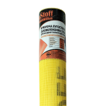 Сетка стекловолоконная Baustoff PRO 20 м. 4×4 мм, 160 г/м², щелочестойкая, желтая
