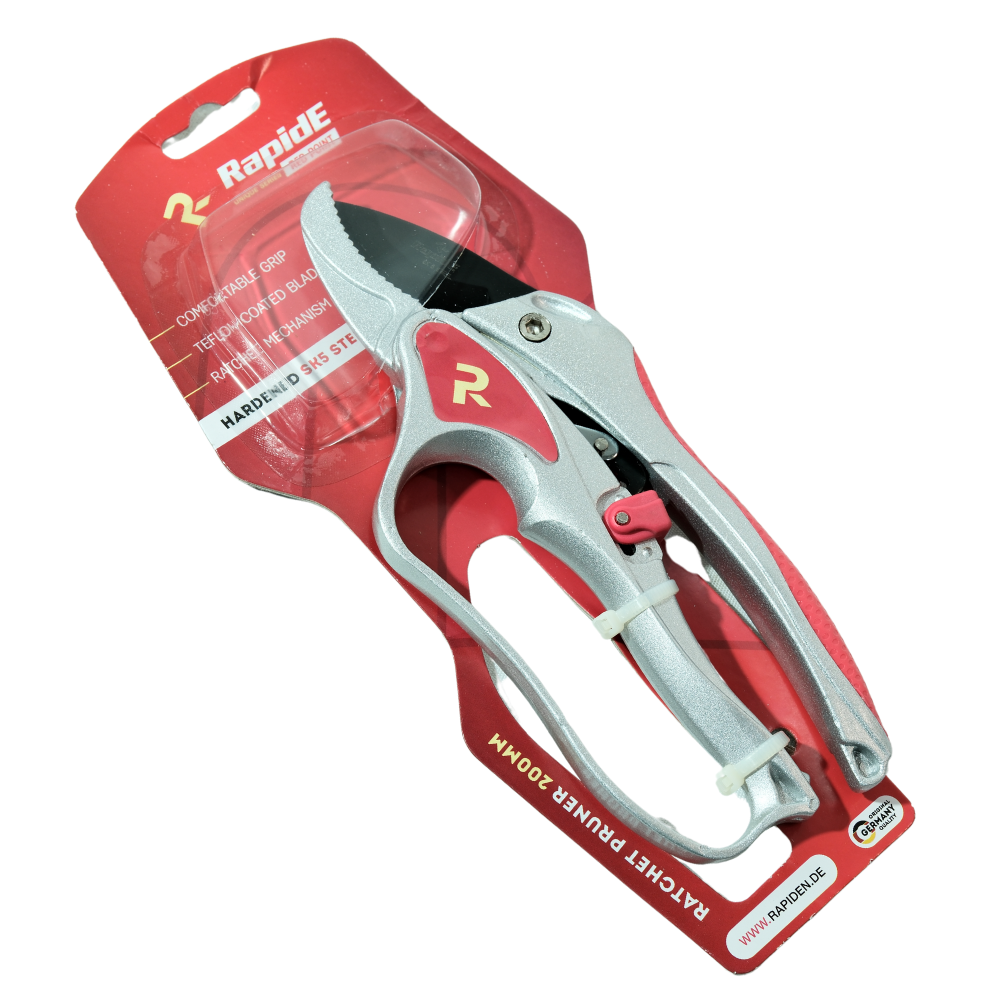 Секатор RapidE Red Point (R3050) с храповым механизмом