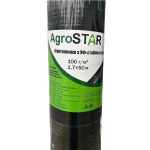 Агроткань от сорняков "AgroStar" 100 г/м² черный (1,7×50 м)