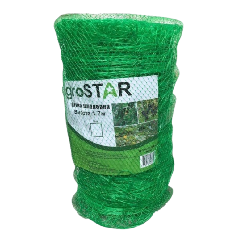 (нет в нал.) Сетка обойная (огуречная) 15*17 "AgroStar" 1.7*10 м (фасованная)