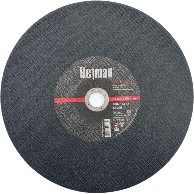 Диск відрізний для металу Hetman  400 3,5 32 (25)