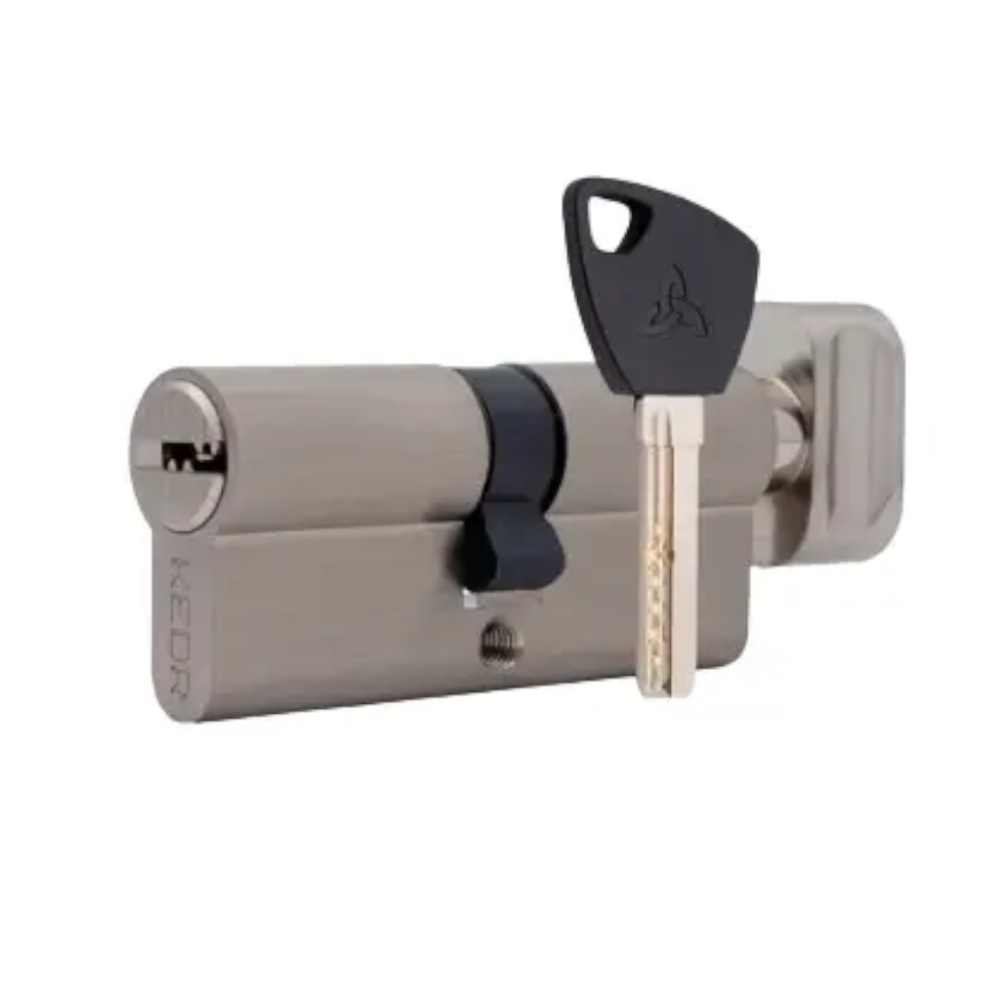 Циліндр 'Kedr BRASS М70 (35Т+35) мм ZСN' з латуні, ключ якісний