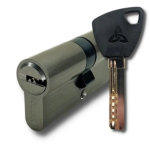 Цилиндр "Кедр BRASS М100 мм ZN" (50-50) brass key qualitative