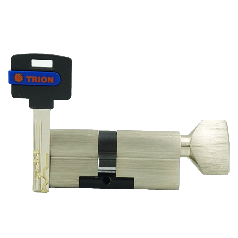 Циліндр " Trion K Series 80 40+40 SN Brass KNOB № 3