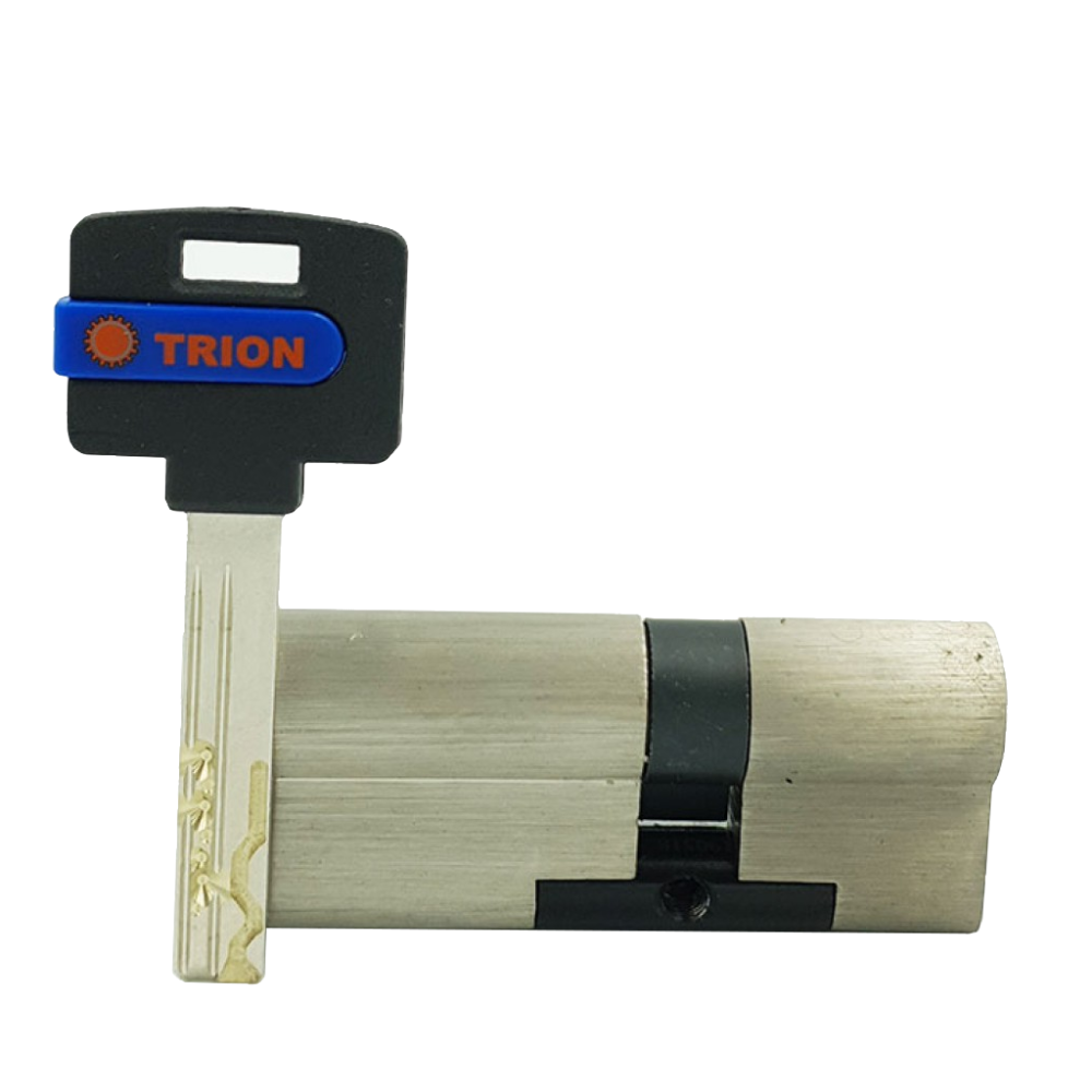 Циліндр Trion 90(35+55) мм NР (нікель, ключ/ключ)